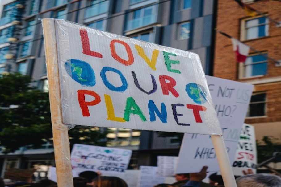 Love our planet banner